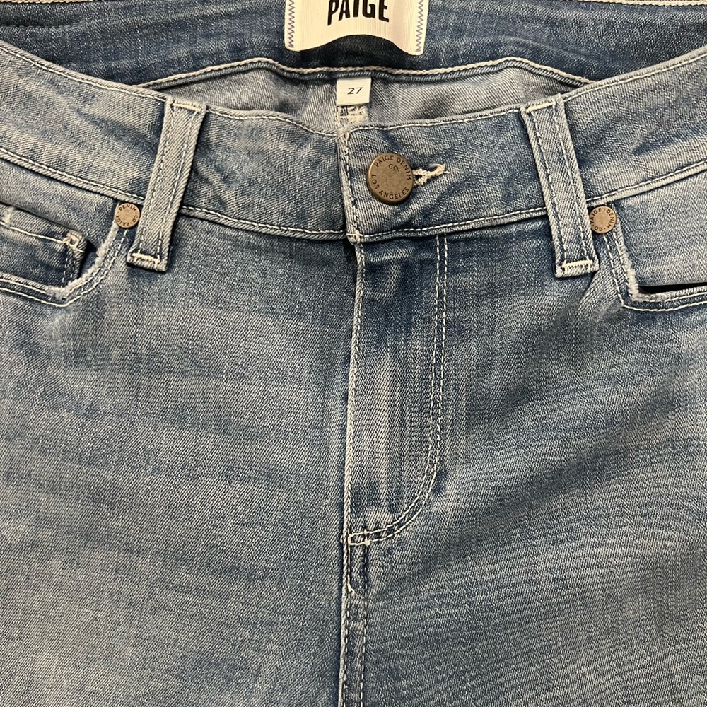 PAIGE Classic Light Blue Jeans